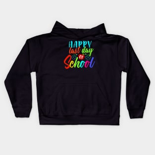 Happy last day of school hello summer Kids Hoodie